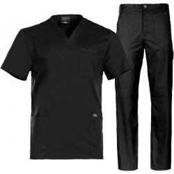 Мъжки медицински комплект Cherokee Revolution WWE670/WWE140 черен