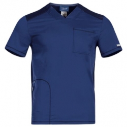 Мъжка медицинска туника CHEROKEE V-NECK DARK BLUE WWE603