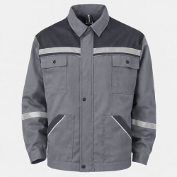 Работен комплект COLLINS SUMMER с панталон сив 100% ПАМУК