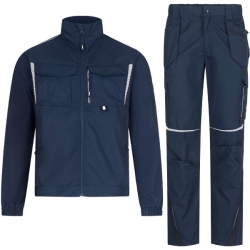 Работен комплект DRIFT тъмносин яке и панталон