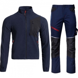 Работен комплект VERSA POLAR яке и REVOLT 4STRETCH панталон тъмно син