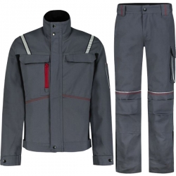 Работен комплект Raptor яке и панталон тъмносив