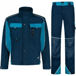 РАБОТЕН КОМПЛЕКТ BRAVE ТЪМНО СИН ЯКЕ И ПАНТАЛОН