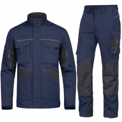 Работен комплект DYN яке и панталон тъмносин