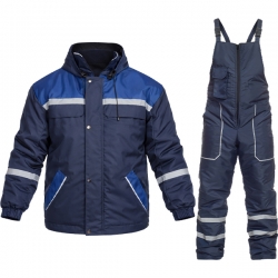 Ватиран комплект GAMMA тъмно син