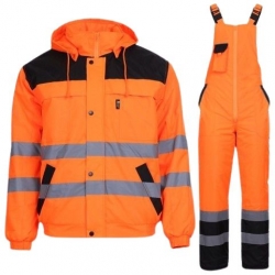 Сигнален работен комплект COLLINS HV 2.0 ORANGE WINTER