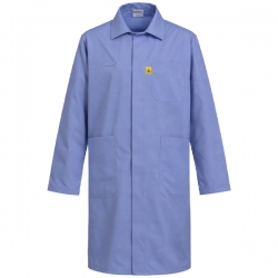 Антистатична манта PERIDOT Медицинско син