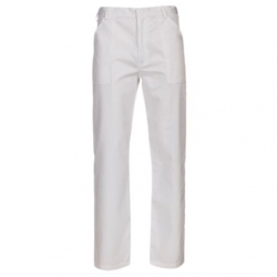 PLUTON White Работен панталон