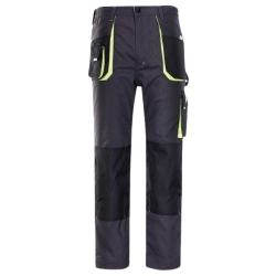 Работен панталон KASTOR сиво/зелено