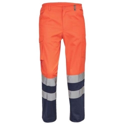 BURGOS HV ORANGE Сигнален работен панталон