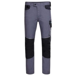 Работен дълъг панталон REVOLT RIPSTOP STRETCH сив-черен