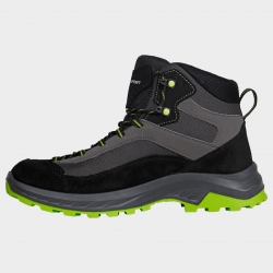 Туристически обувки GARSPORT AVERAU MID BLACK/LIME