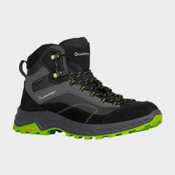 Туристически обувки GARSPORT AVERAU MID BLACK/LIME