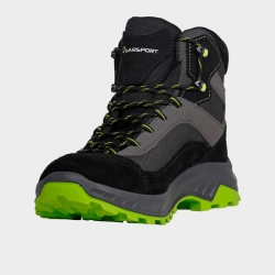 Туристически обувки GARSPORT AVERAU MID BLACK/LIME