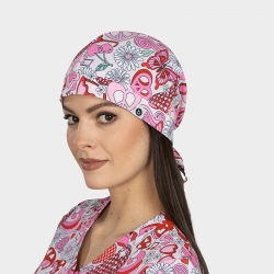 Медицинска шапка MODENA принт Disco Love