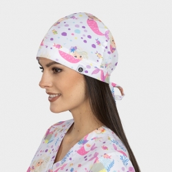 Медицинска шапка MODENA русалки