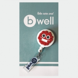 Държач за бадж BADGE принт Virus