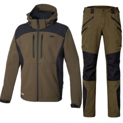 Работен комплект Klarbo яке и Velten панталон сив/черен