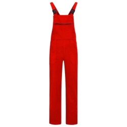 Работен мъжки полугащеризон ANAX червен