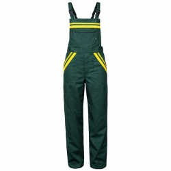 Работен полугащеризон  LT1 зелен