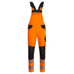 Работен полугащеризон REVOLT HV 4STRETCH оранжев