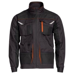 Работно яке KASTOR STRETCH сиво/оранжево