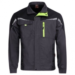 Работно яке PRISMA All seasons сиво/зелено