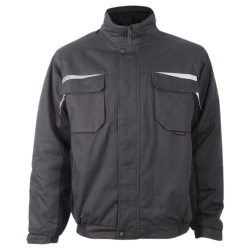 KASTOR WINTER GREY COTTON Работно яке