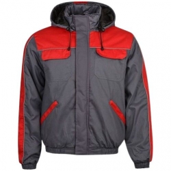 Ватирано яке ZEUS сиво