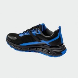 Ниски работни обувки без бомбе Sparco S-PIKE MOULINON LOW O2 Черен-Син цвят