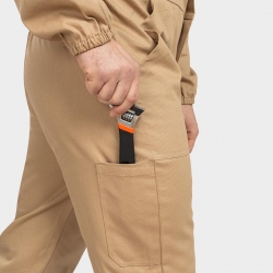 Работен цял гащеризон BWOLF ANAX Overall Каки цвят