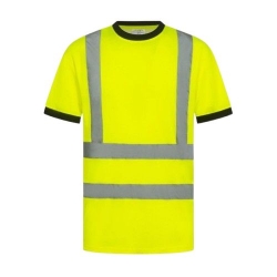 Светлоотразителна тениска STAR Жълт цвят