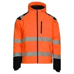 Сигнално работно софтшел яке PRISMA HV ORANGE