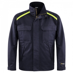 Работно яке за заваряване FRISTADS FLAME WELDING DARK BLUE
