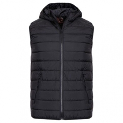 Мъжки работен елек SPEEDY NEO HOOD BLACK