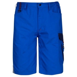 Къс мъжки работен панталон PRISMA SUMMER ROYAL BLUE