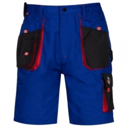Къс мъжки работен панталон KASTOR кралско син