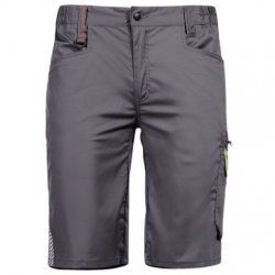 Работен къс панталон PRISMA LIGHT STRETCH LIGHT GREY