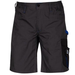 Къс мъжки работен панталон PRISMA DARK GREY