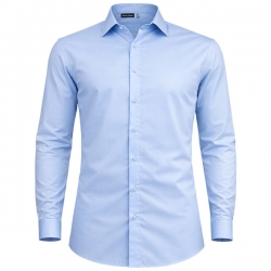 Работна мъжка риза MARON светло синя