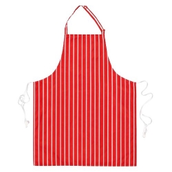 Работна престилка с нагръдник CHEFS S849 RED