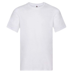 Работна тениска  Fruit of the Loom ORIGINAL T  Бял цвят