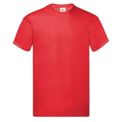Работна тениска  Fruit of the Loom ORIGINAL T Червен цвят