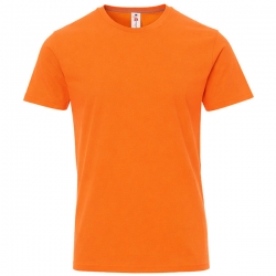 Мъжка работна тениска PAYPER SUNSET оранжева