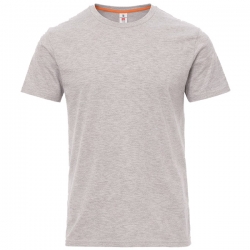 Мъжка работна тениска PAYPER SUNSET сив меланж