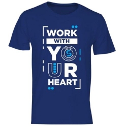 Работна тениска с лого PAYPER SUNSET ROYAL BLUE