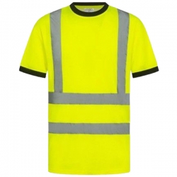 Светлоотразителна тениска STAR Жълт цвят