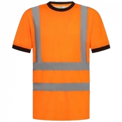 Светлоотразителна тениска STAR Оранжев цвят