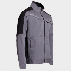 Работно яке MELBOURNE STRETCH сиво/черно