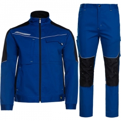 Работен комплект MELBOURN STRETCH яке и панталон кралско син